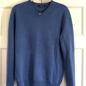 Saks cashmere sweater (new). Color: dark slate